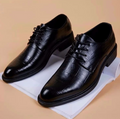 Men’s Genuine Leather Black Formal Dress Shoes