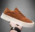 Men’s Suede Leather Casual Sneakers – Retro Black Loafers