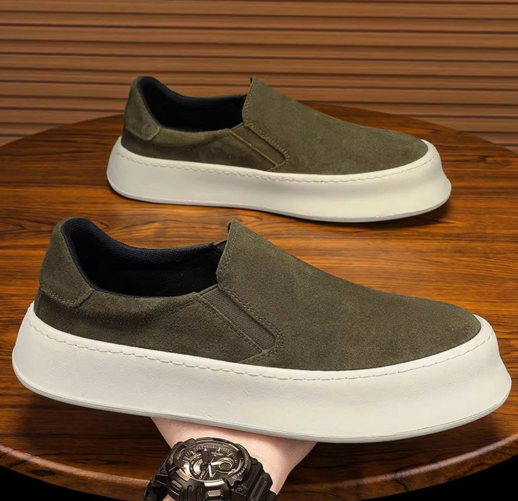 Men’s Tassel Loafers – Breathable Business Casual Slip-On Dress Shoes
