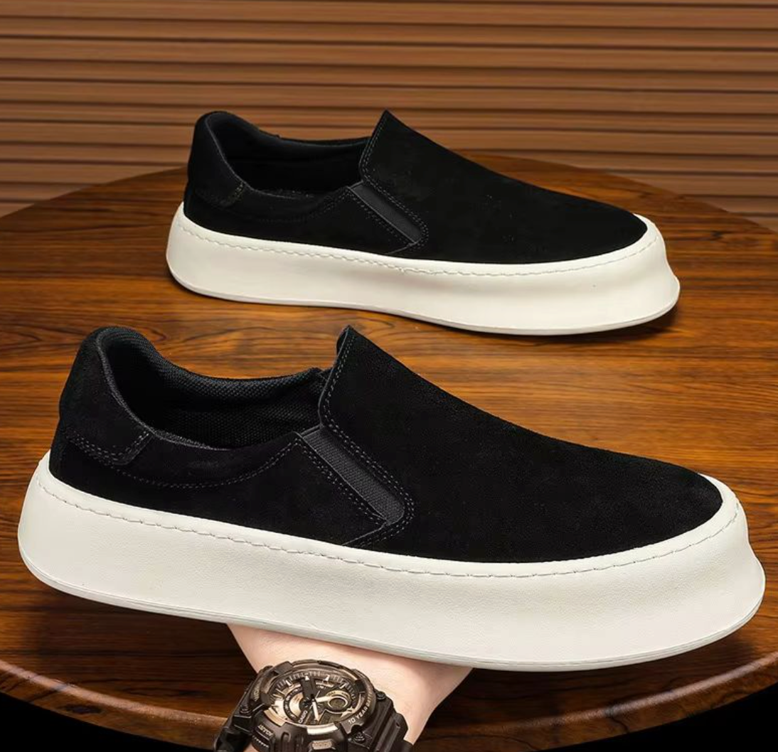 Men’s Tassel Loafers – Breathable Business Casual Slip-On Dress Shoes