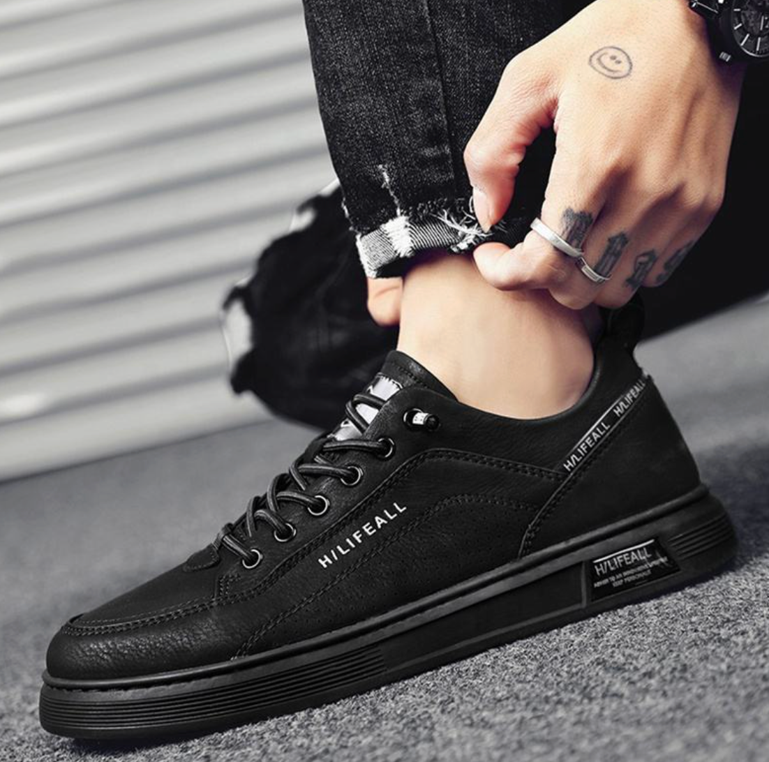 Men’s Waterproof Sport Sneakers – Breathable Non-Slip Walking & Running Shoes