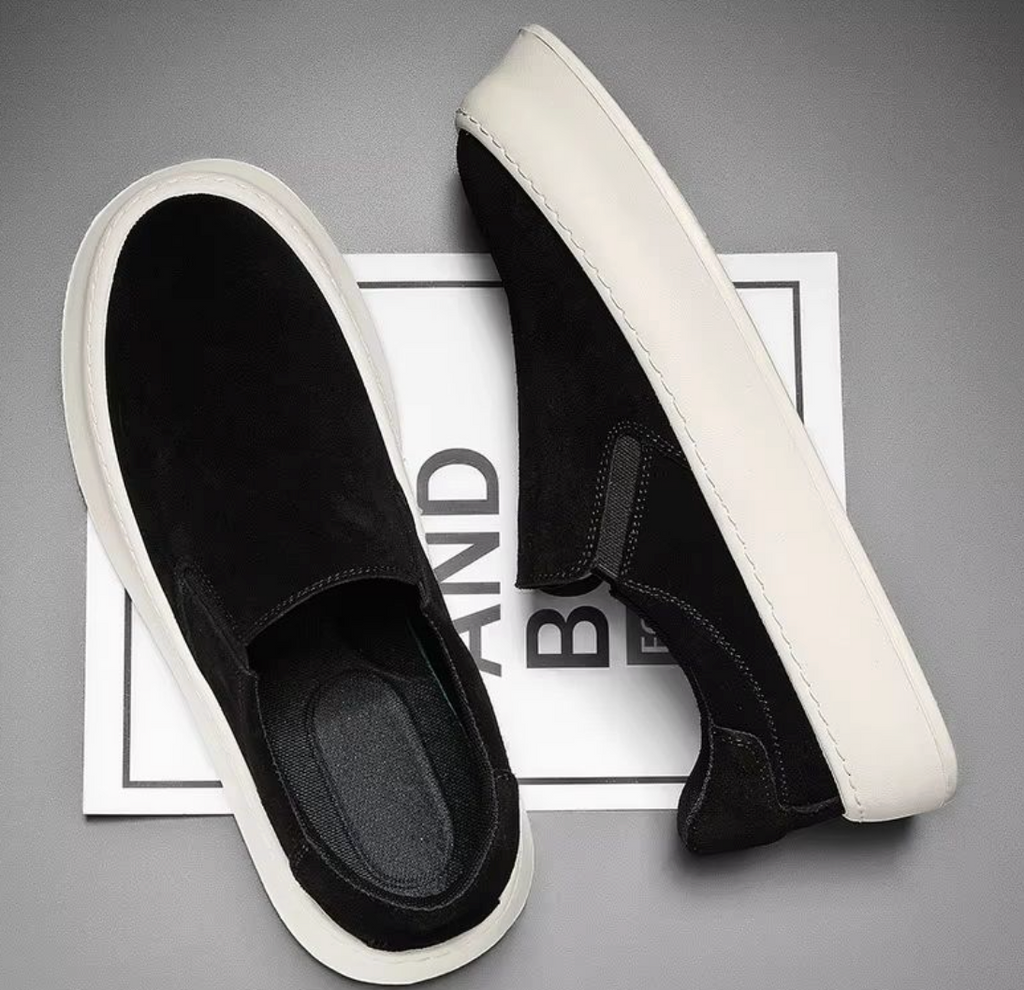 Men’s Tassel Loafers – Breathable Business Casual Slip-On Dress Shoes